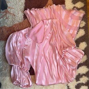 vintage 70s mollie parnis style dress